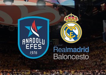 Anadolu Efes - Real Madrid | CANLI