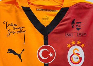 G.Saray'dan 10 Kasım'a özel forma!