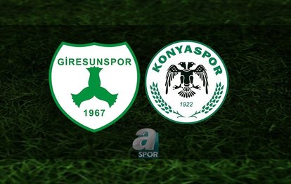 Giresunspor - Konyaspor CANLI İZLE Giresunspor - Konyaspor canlı anlatım