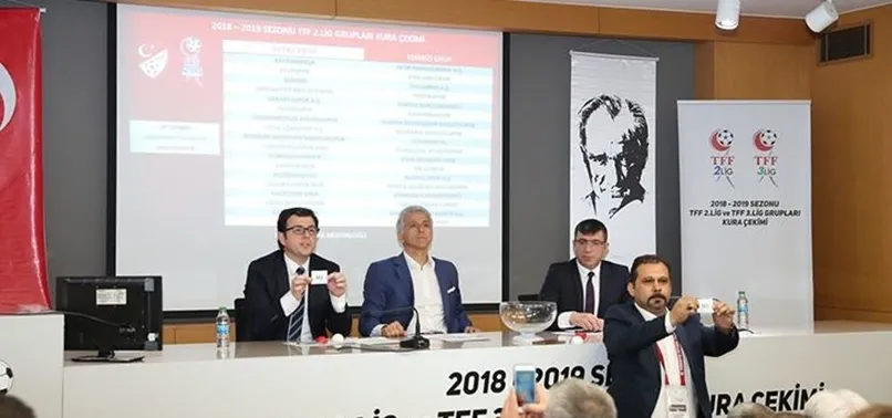 TFF 2. Lig'de gruplar belli oldu