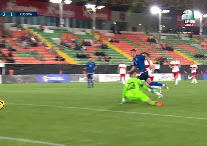 GOL | Türkiye U21 2-1 Kosova U21