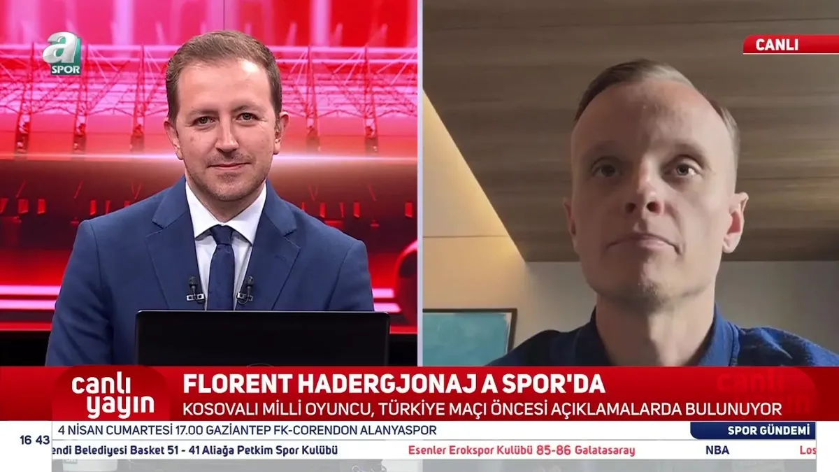 Florent Hadergjonaj'dan Türkiye maçı sözleri!