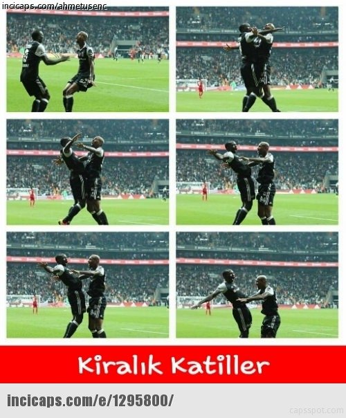 Beşiktaş - Antalyaspor capsleri