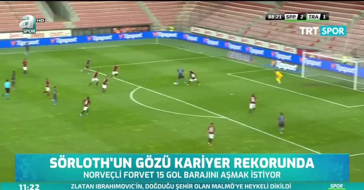 Sörloth'un gözü rekorda