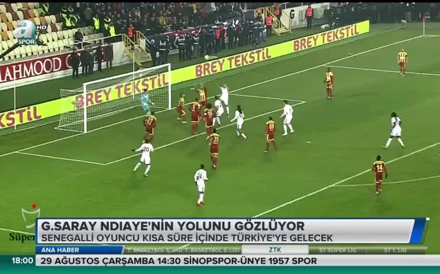 Galatasaray Ndiaye'nin yolunu gözlüyor