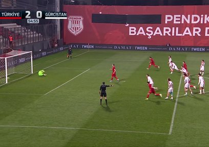 GOL | Türkiye U21 2-0 Gürcistan U21