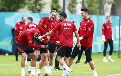 A Milli Takım’da İtalya maçı hazırlıkları sürdü