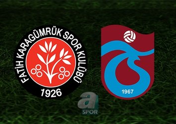 Karagümrük - Trabzonspor | CANLI