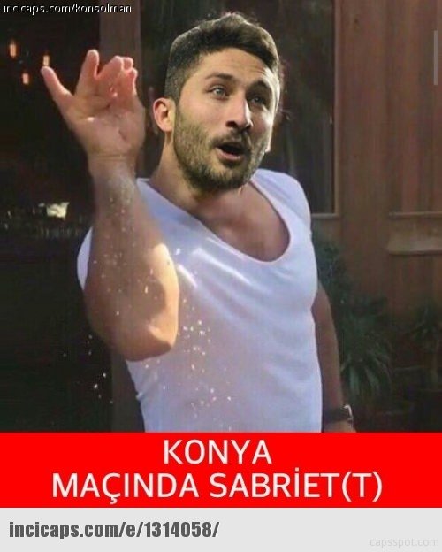 Konyaspor - Galatasaray maç capsleri