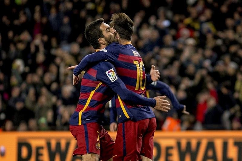 Arda Turan’ın Barcelona’daki ilk maçında olay