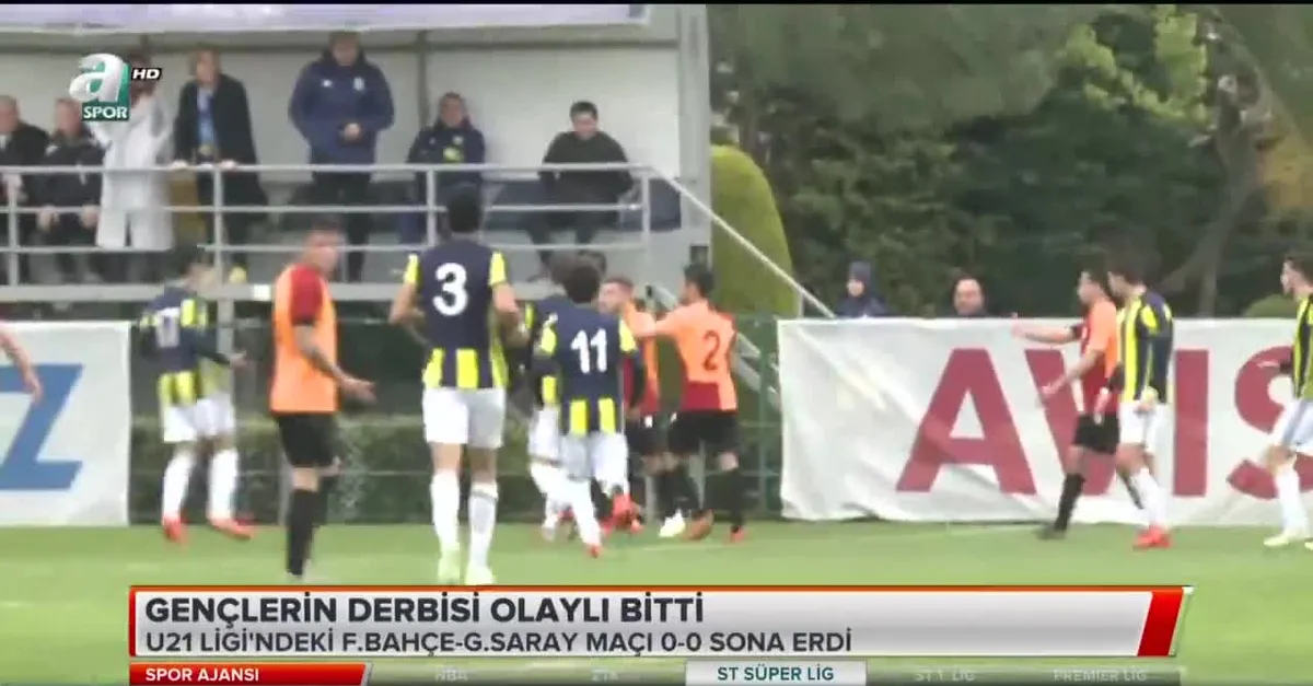 Gençlerin derbisi olaylı bitti