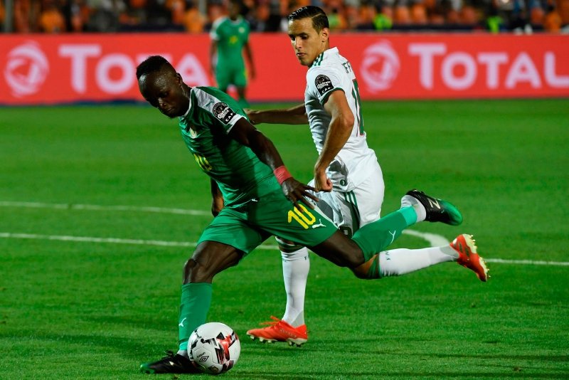 Senegal - Cezayir  maçından kareler...
