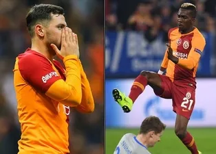 Galatasaray'da hücum çalışmıyor!