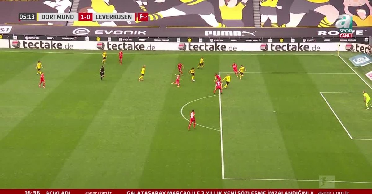 GOL | Borussia Dortmund 1-0 Bayer Leverkusen