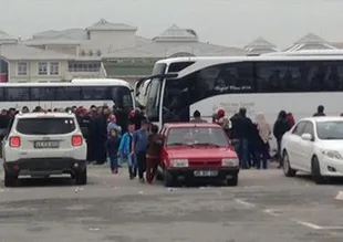 Deplasman yolunda kan aktı