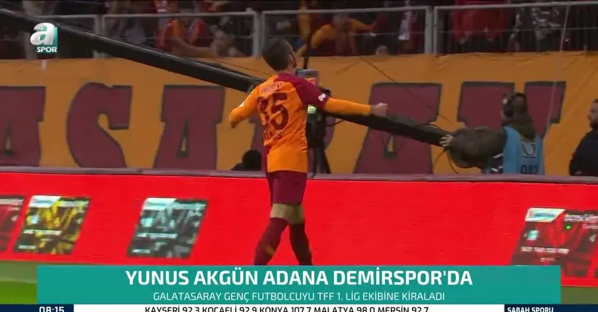 Yunus Akgün Adana Demirspor'da