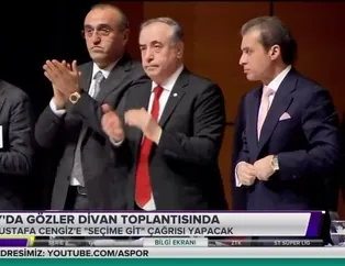 Galatasaray'da gözler divan toplantısında