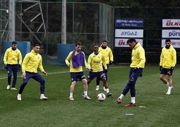 F.Bahçe'de Gaziantep FK mesaisi başladı!