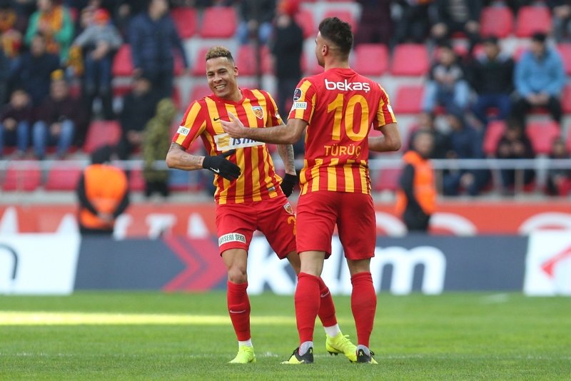 Kayserispor - Göztepe maçından kareler