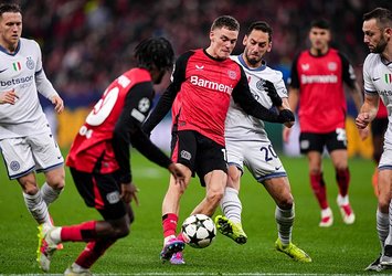 Leverkusen Inter'i 90'da devirdi!