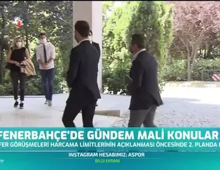 Fenerbahçe'de gündem mali konular