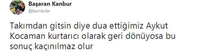Aykut Kocaman’a büyük tepki