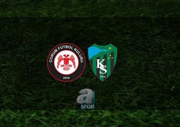 Çorumspor - Kocaelispor maçı hangi kanalda?