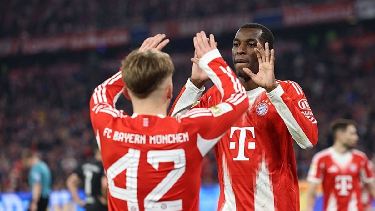 Bayern Münih evinde Borussia Mönchengladbach'ı 4 golle geçti! İşte maçın özeti