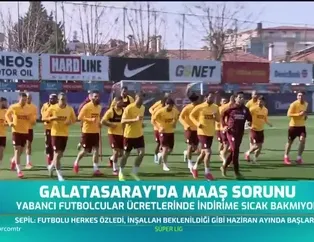 Galatasaray'da maaş sorunu