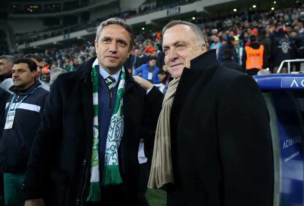 Bursaspor-Fenerbahçe karşılaşmasından kareler