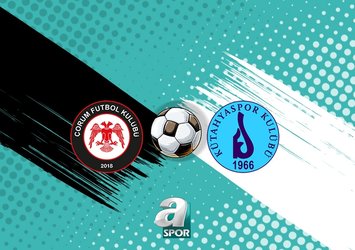 Çorum FK-Kütahyaspor FK maçı saat kaçta?