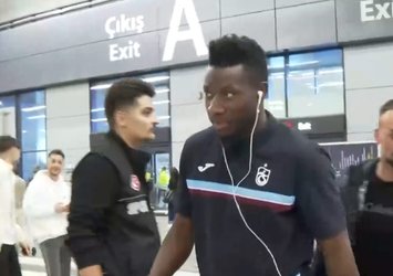 Trabzonspor kafilesi İstanbul'da!