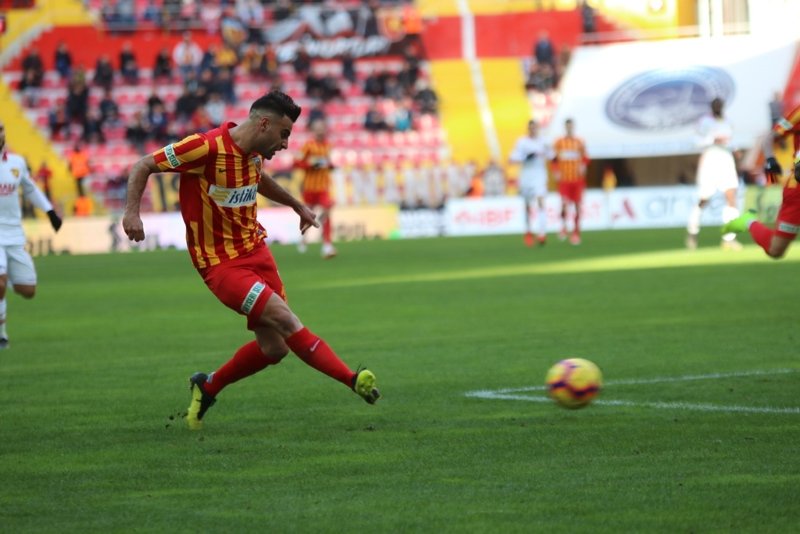 Kayserispor - Göztepe maçından kareler