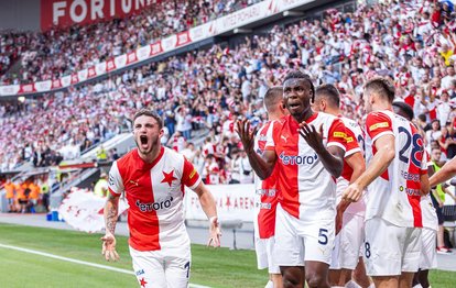 Slavia Prag 3-1 Union SG MAÇ SONUCU-ÖZET | Slavia Prag avantajı kaptı!