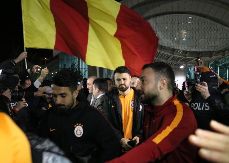Galatasaray’a Hatay’da coşkulu karşılama