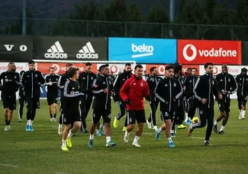 Şut çalışarak hazırlandılar