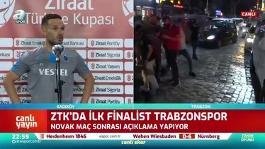 Filip Novak: Buraya finale çıkmak için gelmiştik