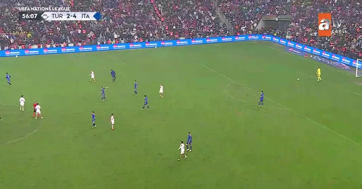 A Milli Takımımızın golü iptal edildi!