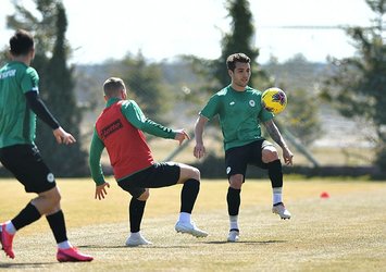 Konyaspor idmanında 2 eksik!