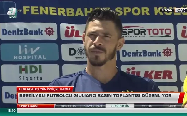 Giuliano'dan transfer açıklaması