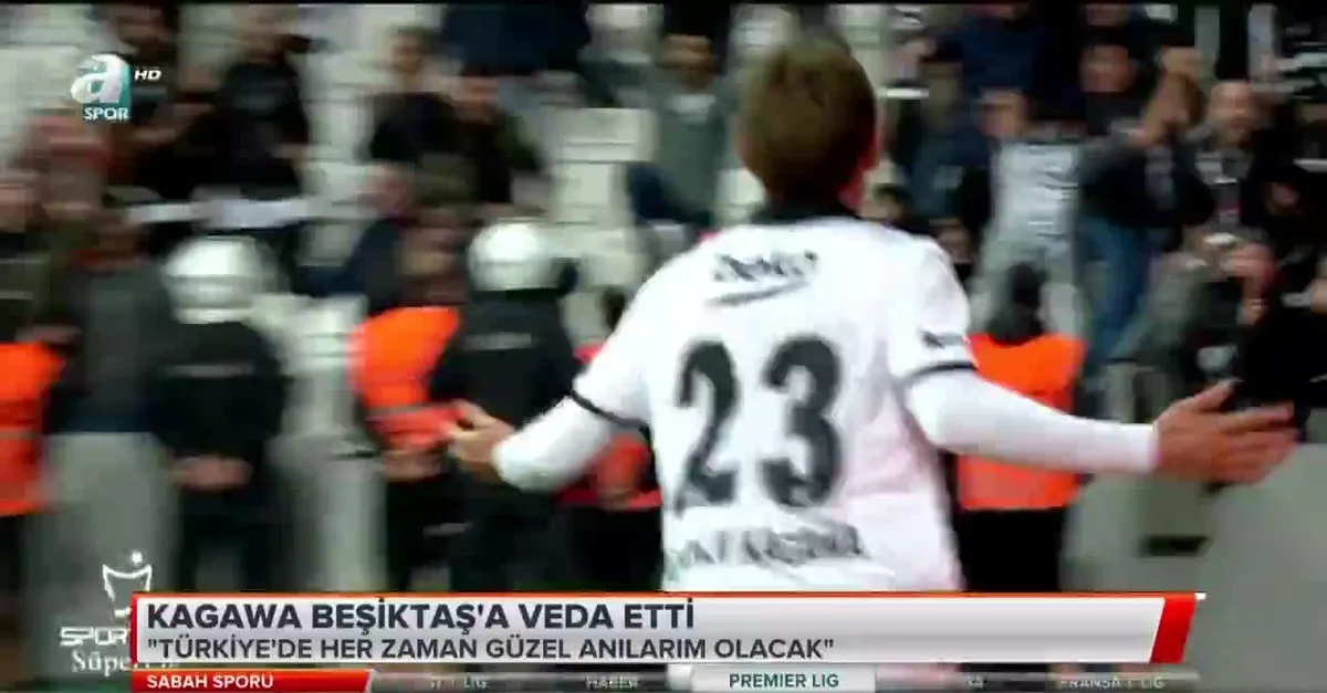 Kagawa Beşiktaş'a veda etti