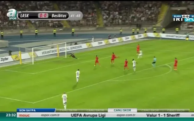 LASK Linz 2-1 Beşiktaş (Maç özeti)