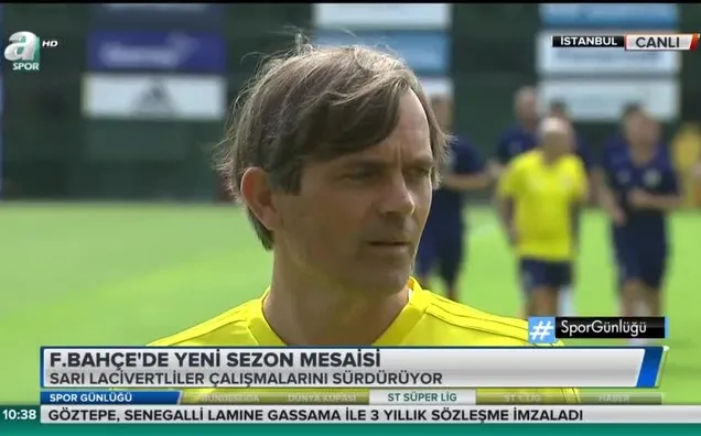 Phillip Cocu antrenman öncesi konuştu
