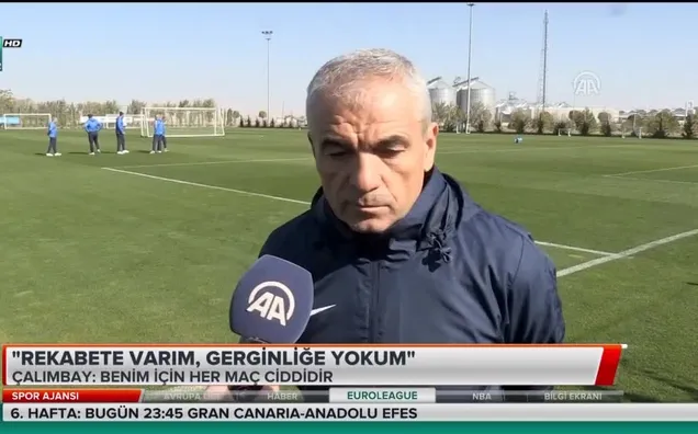 "Rekabete varım, gerginliğe yokum"