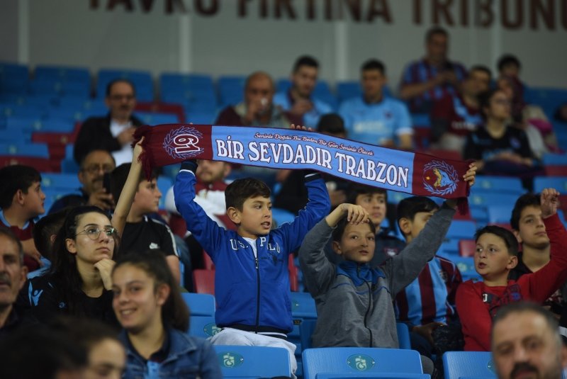 Trabzonspor - Kayserispor maçından kareler