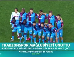 Trabzonspor mağlubiyeti unuttu