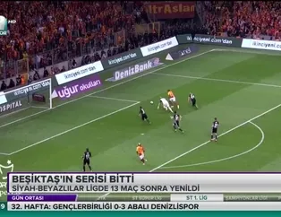 Beşiktaş'ın serisi bitti