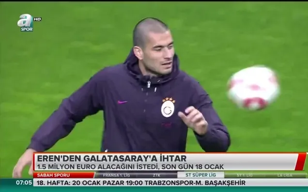 Eren'den Galatasaray'a ihtar