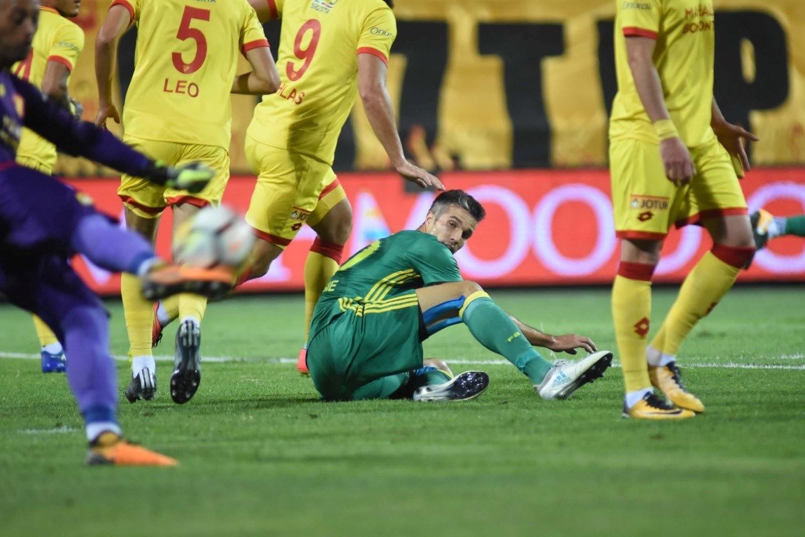 Göztepe - Fenerbahçe maçından kareler