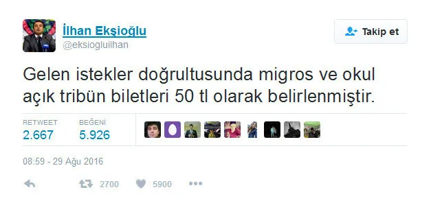 Bilet fiyatlarında büyük indirim - 1